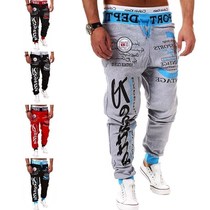 Mens joggers hip hop pants sport hack pants mens prted s
