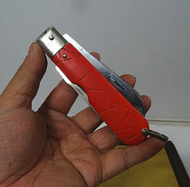Old electrician knife multi-purpose knife Folk old tools physical photos as shown in the use of collection can be used to decorate props