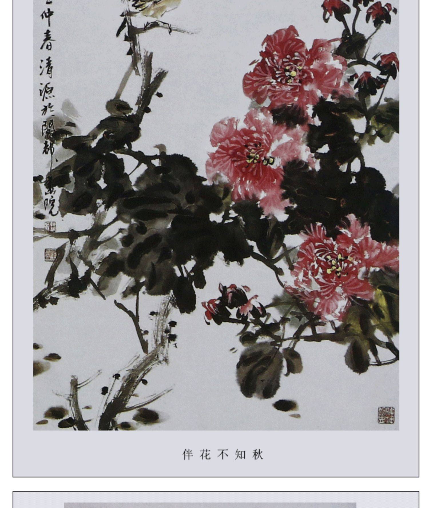 学画宝典芙蓉花中国画技法郑建国写意花卉画法入门初学教材