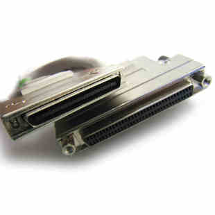 floating taivhdci68 to scsi 68 bus connector vhdci68 to scsi 68 bus adapter