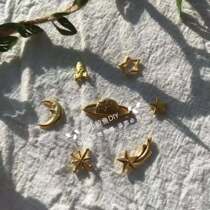 Little whale diy star accessories planet 7-piece set metal accessories star ashtray jewelry