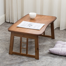 Day-style folding kang table bed with a few tatami short tables to study home eating table floating window sipping tea table simple little table