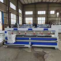 Fully automatic laser side hole machine woodworking CNC three-in-one plate infrared laser scanning double head side hole machine