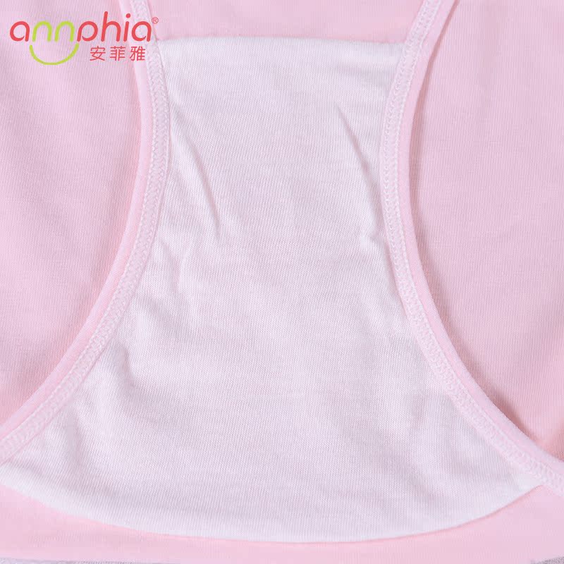 Annphia/安菲雅小花镂空纯棉舒适少女内裤 裆布纯棉中腰内裤P152产品展示图3