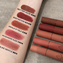 3ce lip glazed mousse matt matte red water mist bitter curry taupe Affordable Student Money of Three Heiyu Jade