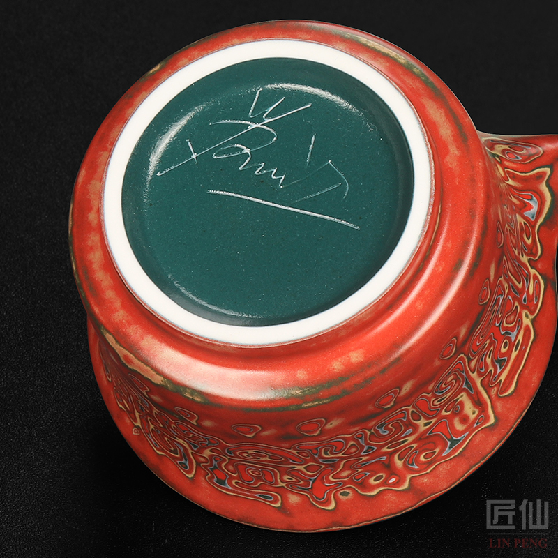 Artisan fairy famous amplifier crack cup a pot of restoring ancient ways a ceramic household pure manual portable travel tea set