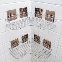 Holder for toilet shower gel toilet rack toilet toilet non-perforated soap box corner triangle