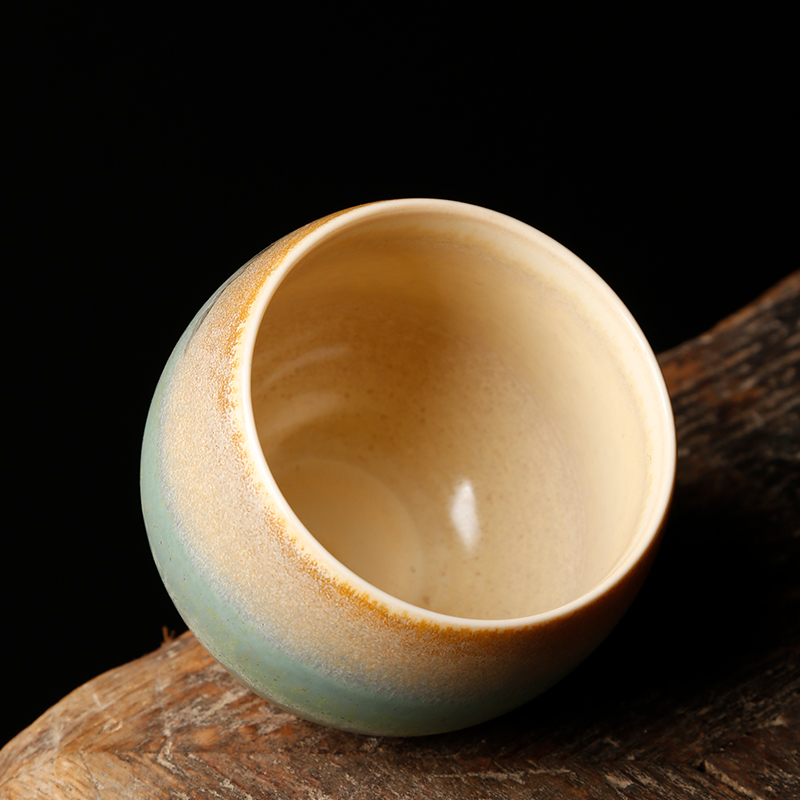 Ancient sheng up to burn hand - made the master sample tea cup fullness jingdezhen up all hand single CPU kung fu tea cups