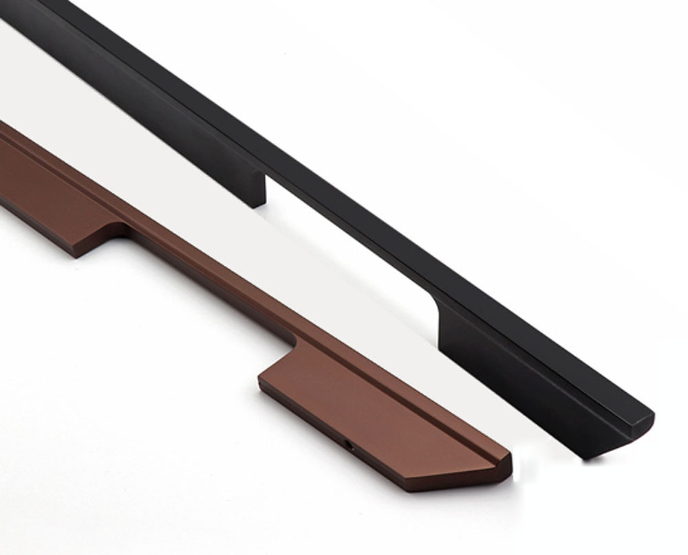 衣柜门拉手橱柜铝合金长短拉手