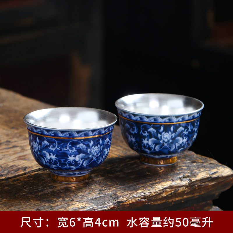 Kaolin jade ware jingdezhen personal single cup white porcelain sample tea cup tea master, ceramic cups kung fu tea set