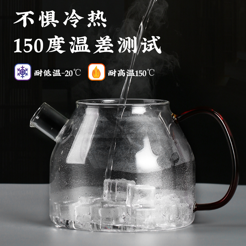 A Live chicken in electric TaoLu boiling tea ware home cooking tea stove small glass teapot suit kunfu tea tea steamer