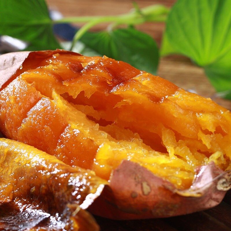 壹亩地瓜山东红心流油蜜薯21度蜜新鲜地瓜烤红薯烟薯25红薯5斤_淘财富