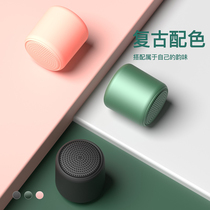 Large volume mini small audio Bluetooth speaker 3d surround home portable portable living room computer outdoor small collection Cute girl creative Xiaomi heavy subwoofer wireless new high-end