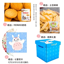 Snack gift bag net red leisure snacks whole box combination a box of super mixed adult meat spicy Affordable Women