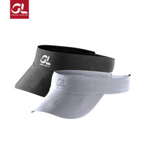 Folding soft cornice hat burning equipment GearLab Marathon Visor Mens and womens summer soft edge cap empty top cap