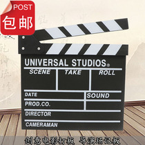 Film playing field record props wooden director board photography online shop photo creative furniture soft decoration ornaments