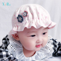 Newborn baby hat spring and autumn mens and womens baby cotton boneless fetal hat Cute princess basin hat Newborn summer