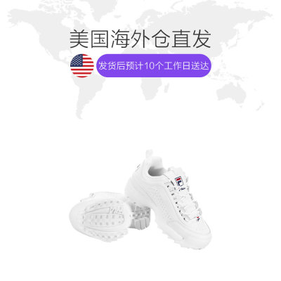 美国直邮FILA Disruptor II Premium斐乐女鞋潮流复古运动鞋