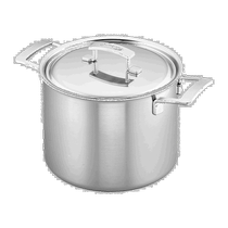 Demeyere Industry 5-Ply 8-Quart Stainless Steel Stockpot - Stainless Steel 8-Quart (US