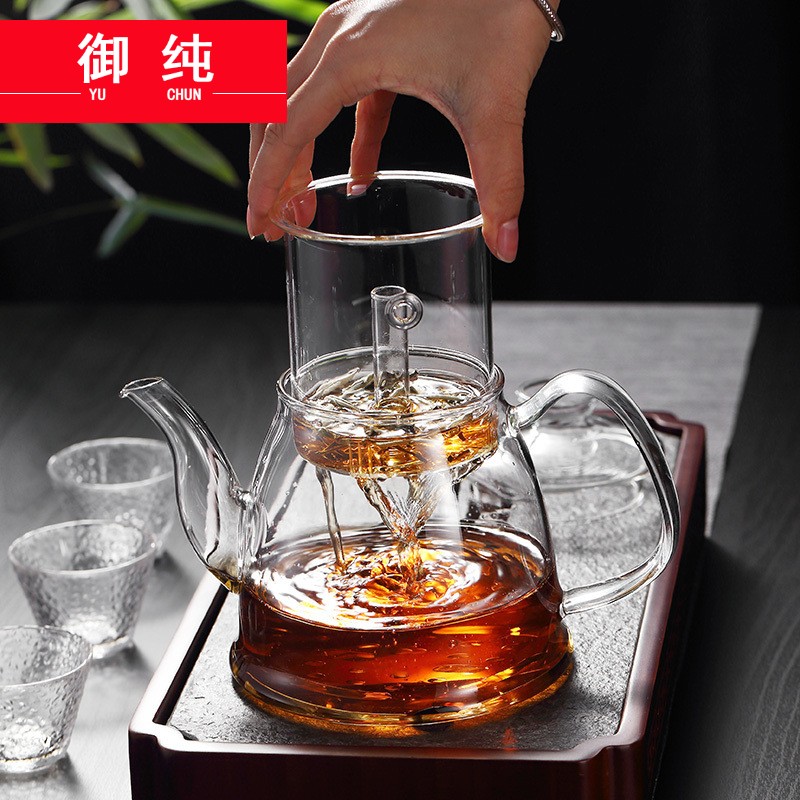 Royal pure induction cooker electric TaoLu dual - use glass transparent glass kettle boiling kettle pot take home the teapot