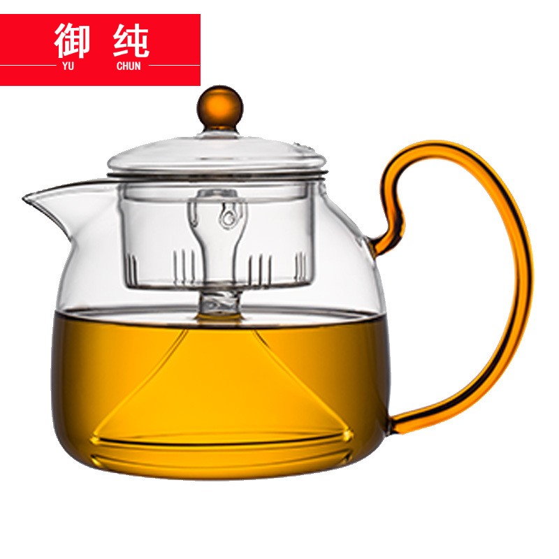 Royal steamed pure heat - resistant glass tea set glass cooking pot in the kettle boiled tea, the electric TaoLu steam pot