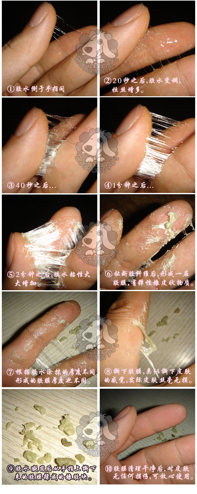 20毫升 宠物立耳胶水 专用立耳贴胶水立耳器胶水 无害德牧耳托胶
