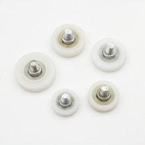 Iron Cabinet File drawer cabinet nylon wheel with groove pulley bottom groove wheel bearing small wheel iron cabinet bearing small pulley