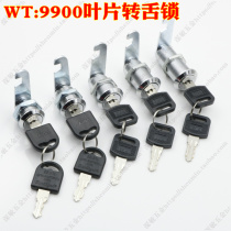 WT9900 center blade turn tongue lock tin cabinet file cabinet drawer cabinet hook lock cabinet door lock kitchen door Hook Lock
