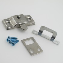 Stainless steel aluminum alloy doors and windows aircraft latches door bolts plastic steel door locks press bolts frameless balcony door latches