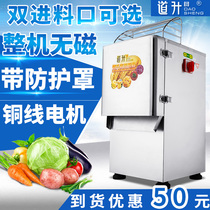 Daosheng commercial shredding automatic electric multi-function melon and fruit cutting machine Potato and radish vegetable planer slicer