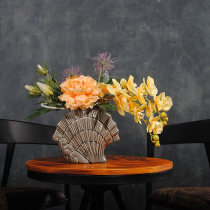 one thousand Sail Plums New Chinese Flower Art Peony Flower Flower Arrangement Living-room Butterfly Orchid Decoration Flowers Fake Flowers FLORAL FLORAL DECORATION FLOWERS