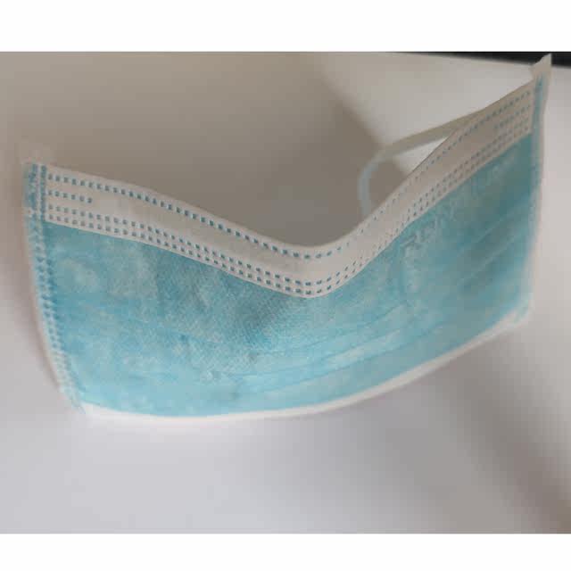 Disposable Medical Surgical Mask Medical Protection Virus Aseptic Sterilization Strip Stamp Summer Three-layer Blue and White Invalides Disposable Medical Surgical Mask Medical Protection Virus Aseptic Sterilization Strip Stamp Summer Three-layer Blue and White Invalides