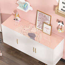 ins wind gnawing mat tea table mat TV cabinet soft glass odorless transparent PVC eco-friendly table cloth waterproof and oil free