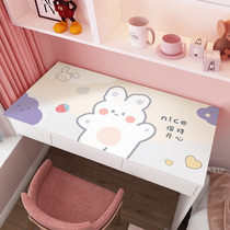 Waterproof oil-proof children learning table writing desk table cushion table round table cushion heat insulation home burn-proof and heat-resistant