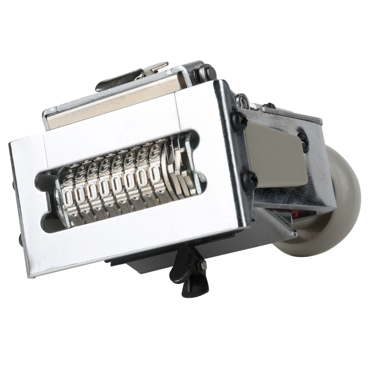 deli 7506 automatic numbering machine multi position coding machine manual printing ink financial bank numbering machine digital number date coding automatic continuous page number machine small pad printing machine