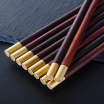 Brand China Wind Gifts Home High-end Natural Solid Wood Mesh Red Delivery Old Foreign Gift Chopsticks Gift Box Suit Acid