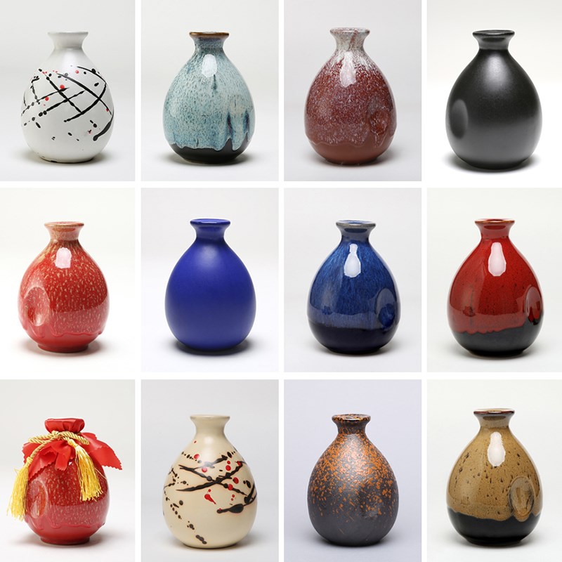 The Empty bottles decorative vase exchanger with the ceramics yixing furnishing articles jar liquor little hip a kilo