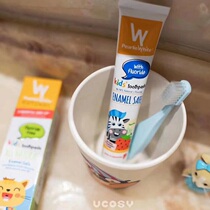 (To Xin Ma Ma) Singapore Bai Lijie PearlieWhite baby toothpaste baby fluorine-free fluoride