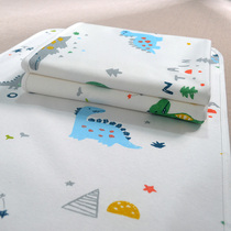 Diaper pad baby waterproof washable cotton breathable 1 8 large size 2 meters autumn double-sided whole bed sheet children baby