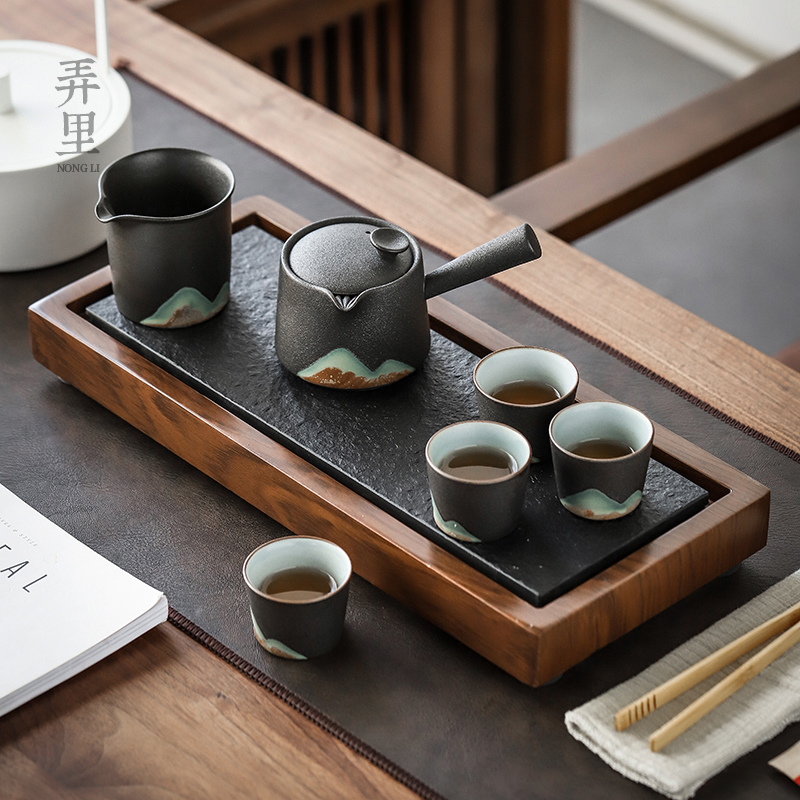 Get fair | Japanese coarse pottery cup points in tea sets accessories kung fu tea is tea sea glaze color up household