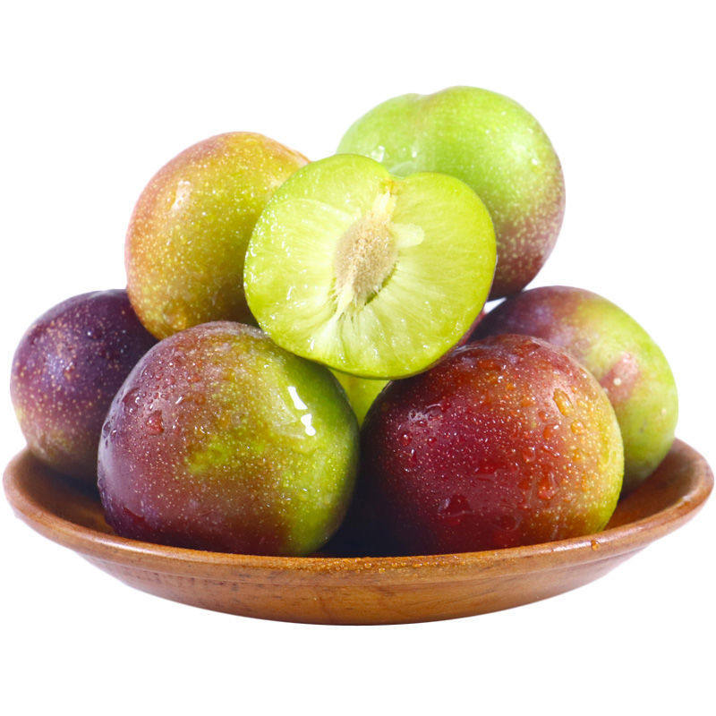 四川茵红李脱骨李子半边红大果礼盒整箱5斤