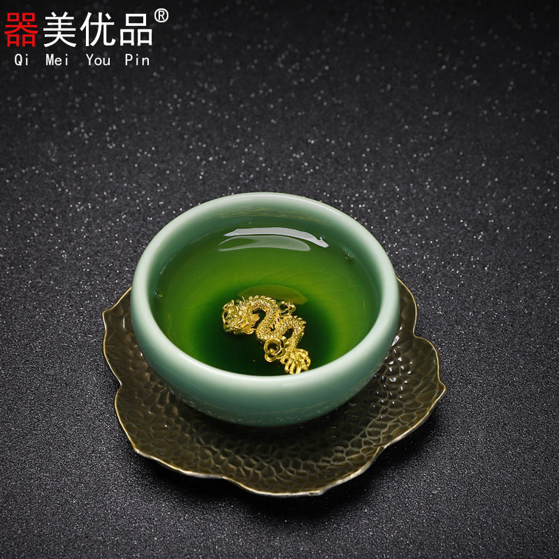 Implement the optimal product silver checking ceramic tea cup, bowl cup masters cup sample tea cup, small cup single CPU