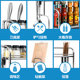 Stainless steel kitchen shelf seasoning spice rack supplies floor turret multi-layer storage rack storage Youyanjiangcu Stainless steel kitchen shelf seasoning spice rack supplies floor turret multi-layer storage rack storage Youyanjiangcu