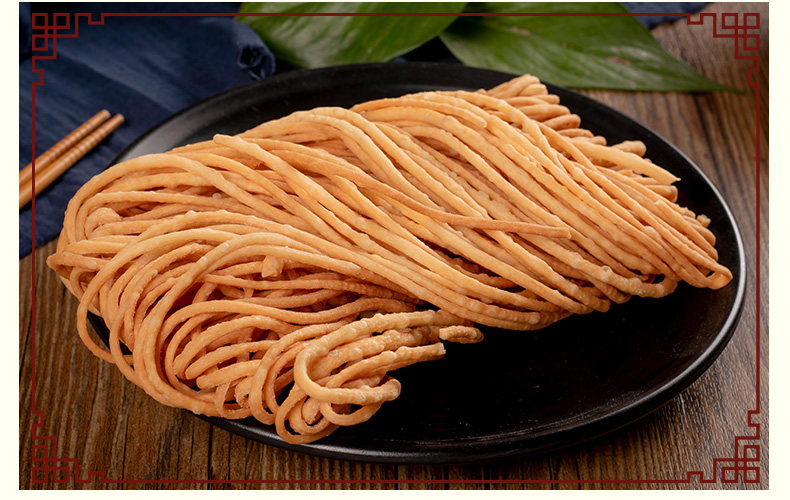 散装安徽河东手工馓子特产香油和面粗撒子咸香味传统散子