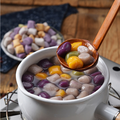 【圣王】手工鲜芋圆甜品混色原料500g