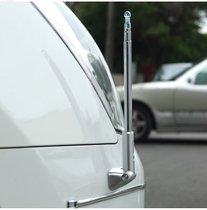 Car retrofit low groveling JDM guide blind pole flag red flag pole Hong Kong big guy Fan Consulate Mark Rod Telescopic Antenna