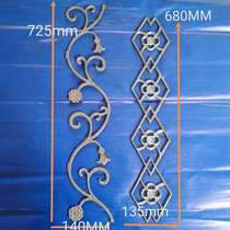 Wrought iron plum iron door Xuemei welding door Stepping snow plum tea table Plum figure Iron door morning glory Wrought iron flower and grass figure