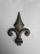 Spear tip welding gun tip Iron door tip anti-climbing tip 25 hole gun tip door accessories sink 45 tip iron flower material tip Daquan