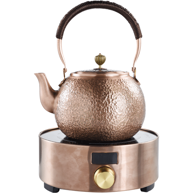 Copper teapot pure Copper checking household electric TaoLu boiled tea, mercifully tea kettle Copper pot of filtering