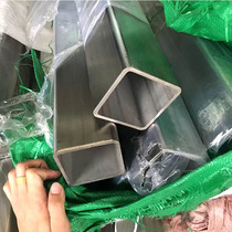 SUS 304 stainless steel industrial face square pipe 70X70X3 75X75X4 80X80X5 with wall thickness drawing half pipe